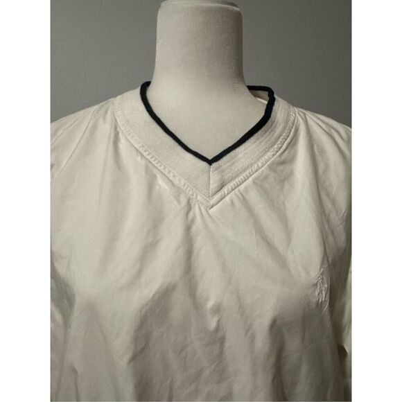 Polo Sport Ralph Lauren vintage off white preppy windbreaker jacket M - Picture 4 of 9